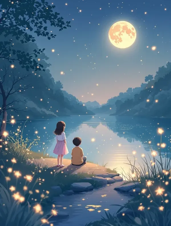 萤火与夏夜 动漫封面